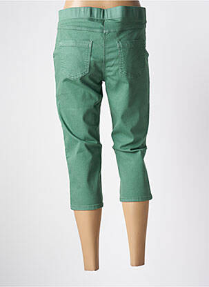 Pantalon trei sferturi elasticitate mărime normală verde CONCEPT K femeie