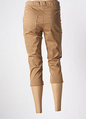 Pantalon trei sferturi elasticitate mărime normală maro CONCEPT K femeie