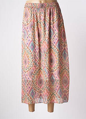 Fustă lungă roz JULIE GUERLANDE femeie