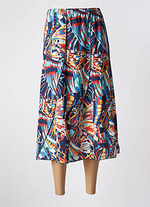 Fustă midi albastru ELEANE femeie