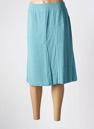 Fustă midi albastru GEVANA femeie