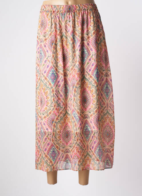 Fustă lungă roz JULIE GUERLANDE femeie