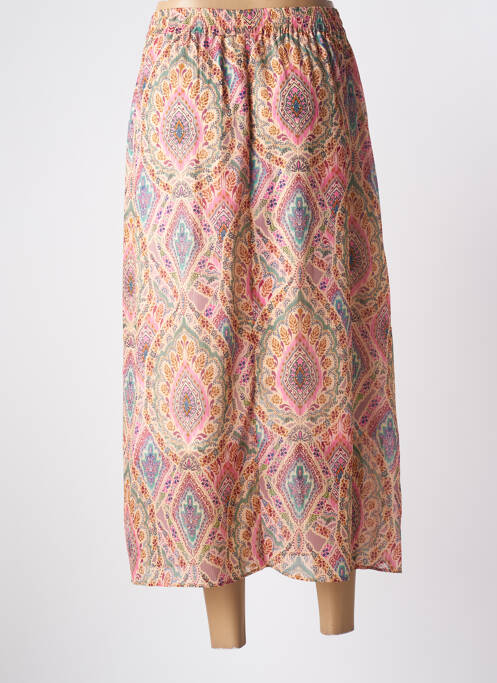 Fustă lungă roz JULIE GUERLANDE femeie