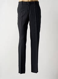 Pantalon chino închidere cu fermoar sub clapetă cu nasturi mărime normală gri PIERRE D'ARLANC femme