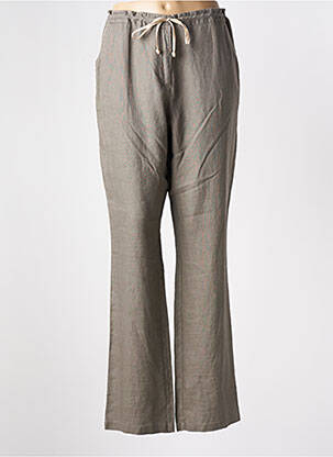 Pantalon drept maro JULIE GUERLANDE femeie