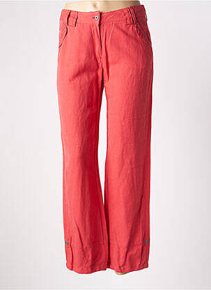 Pantalon drept roșu JAC JAC femeie