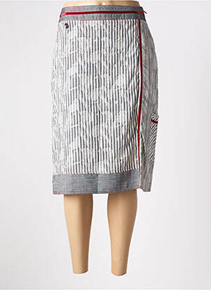 Fustă midi gri JEAN GABRIEL femeie