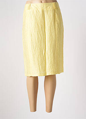 Fustă midi galben GELCO femeie
