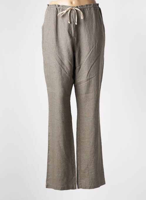 Pantalon drept maro JULIE GUERLANDE femeie