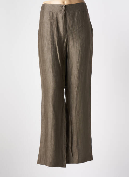 Pantalon drept verde BARBARA LEBEK femeie