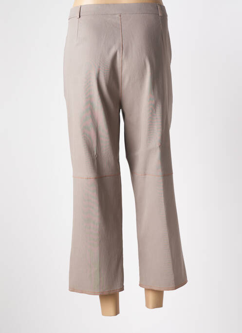 Pantalon trei sferturi maro LYSA KARA femeie