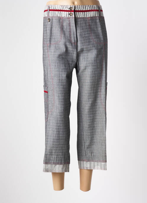 Pantalon trei sferturi gri JEAN GABRIEL femeie