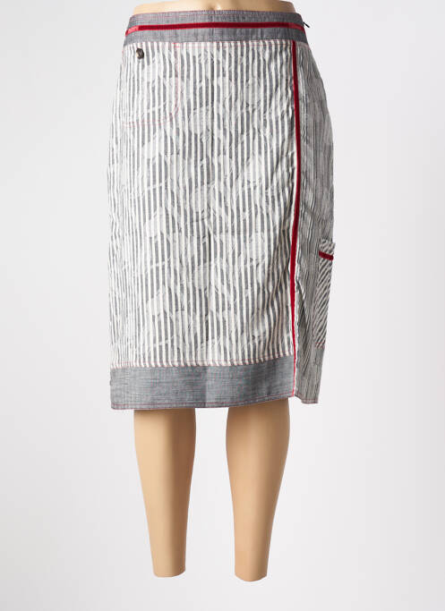 Fustă midi gri JEAN GABRIEL femeie