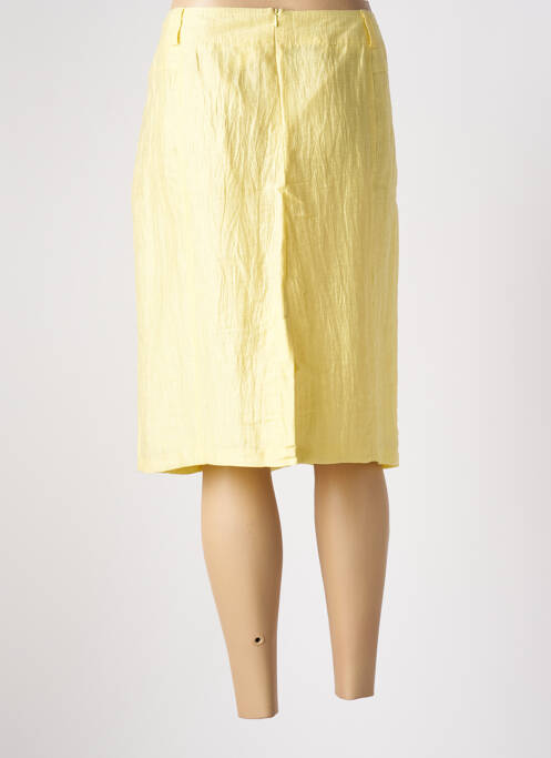 Fustă midi galben GELCO femeie