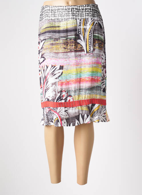 Fustă midi gri FRANCE RIVOIRE femeie