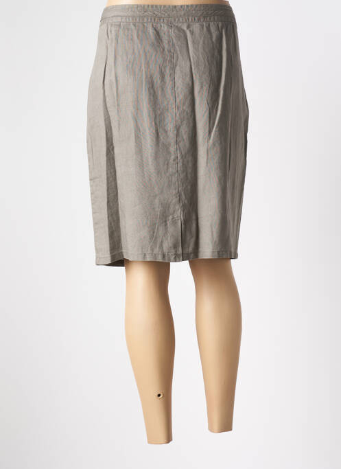 Fustă midi maro JULIE GUERLANDE femeie