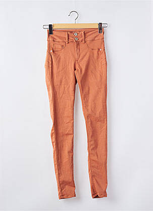 Pantalon slim conic mărime normală portocalie ONE SIZE FILTS ALL femeie