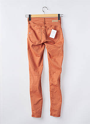 Pantalon slim conic mărime normală portocalie ONE SIZE FILTS ALL femeie