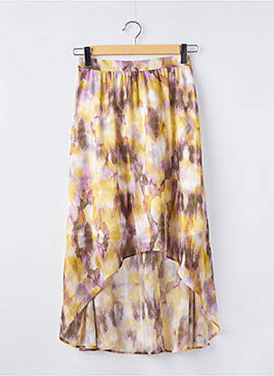 Fustă lungă galben MORGAN femeie