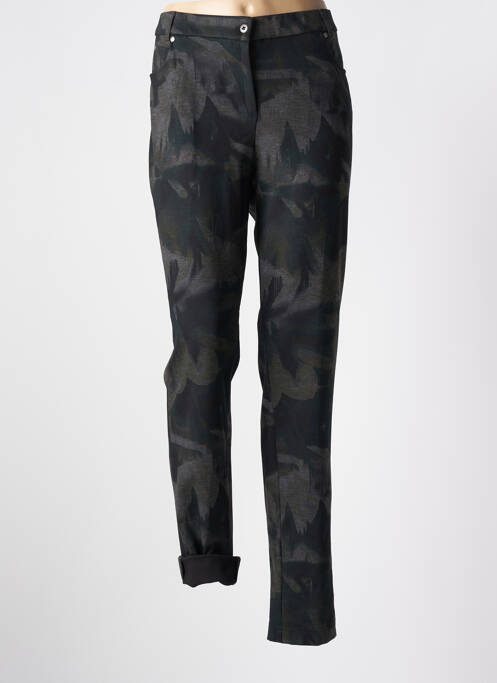 Pantalon slim verde GUY DUBOUIS femeie