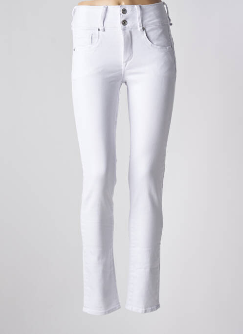 Blugi cu croială slim alb TIFFOSI femeie