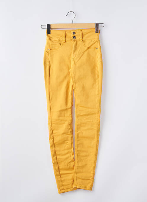 Pantalon slim galben ONE SIZE FILTS ALL femeie