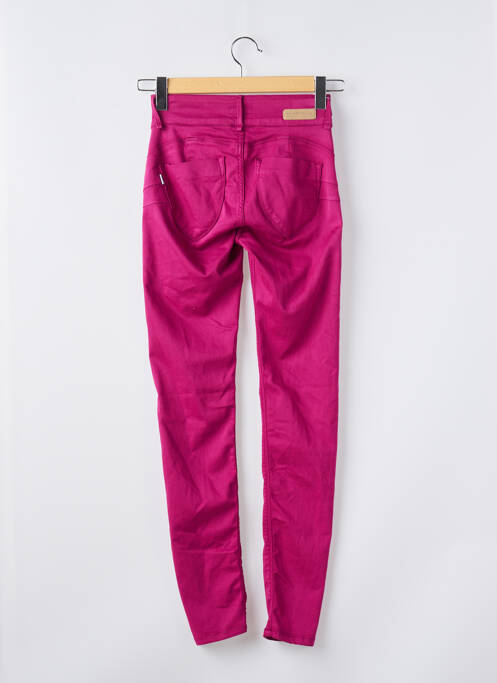 Pantalon slim roz ONE SIZE FILTS ALL femeie