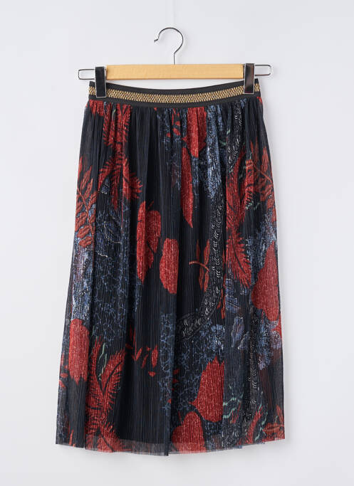 Fustă midi negru DESIGUAL femeie