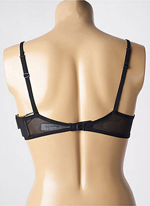 Sutien efect material satinat sutien cupe întregi cu decolteu înalt negru MARIE JO femeie