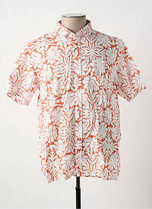 Cămașă cu mâneci scurte portocaliu SERGE BLANCO bărbat