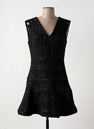 Rochie scurtă fără mâneci fără mâneci negru MORGAN femeie