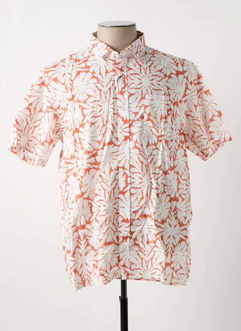 Cămașă cu mâneci scurte portocaliu SERGE BLANCO bărbat