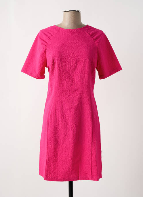 Rochie scurtă roz DESIGUAL femeie