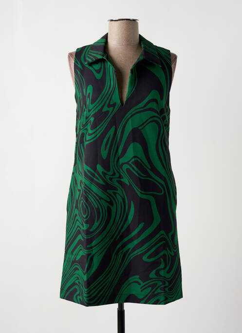 Rochie scurtă verde DESIGUAL femeie