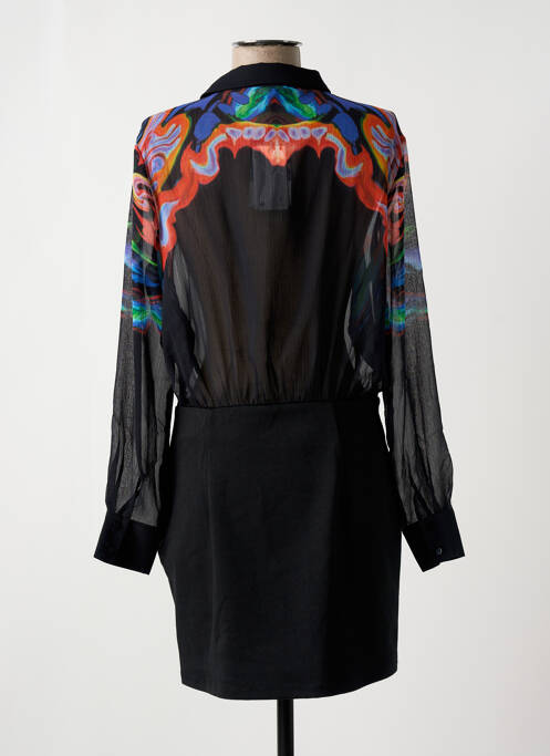 Rochie scurtă negru DESIGUAL femeie