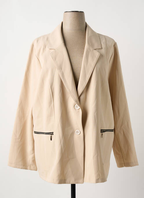 Sacou bej VETISTYLE femeie