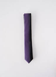 Cravată închidere cu legături de legat violet ELIOS homme