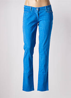 Pantalon slim buzunare albastru MISS SIXTY femeie