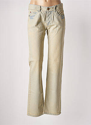 Blugi cu croială dreaptă bej IKKS femeie