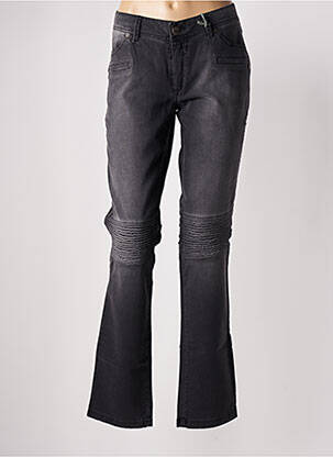 Blugi bootcut buzunare gri IKKS femme