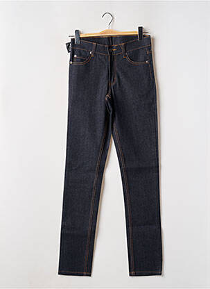 Blugi cu croială slim buzunare albastru CHEAP MONDAY femeie