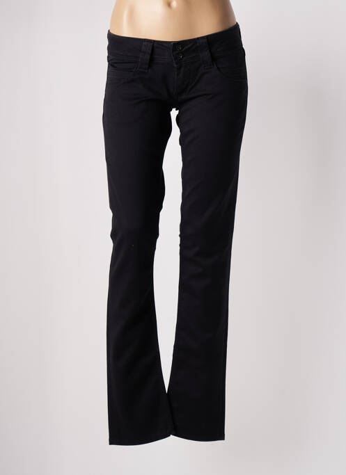 Pantalon drept negru PEPE JEANS femeie