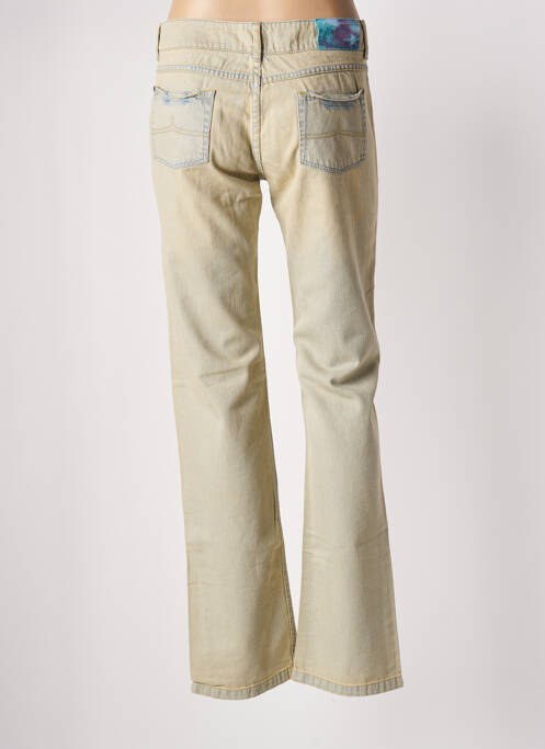 Blugi cu croială dreaptă bej IKKS femeie