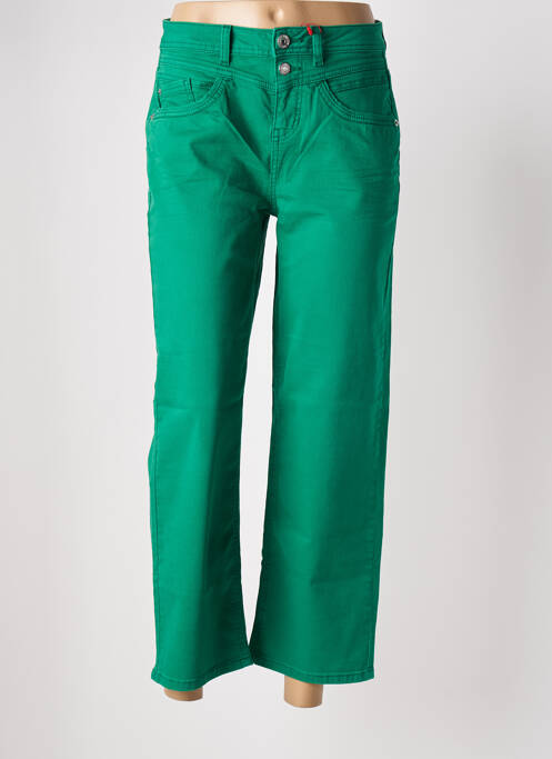 Pantalon 7/8 verde STREET ONE femeie