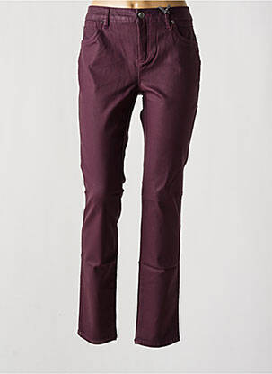 Pantalon slim violet STREET ONE femeie