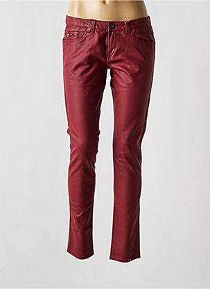 Pantalon slim talie joasă talie joasă roșu STREET ONE femeie