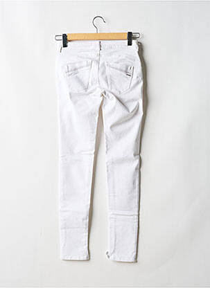 Blugi skinny elasticitate talie joasă alb KOCCA femeie
