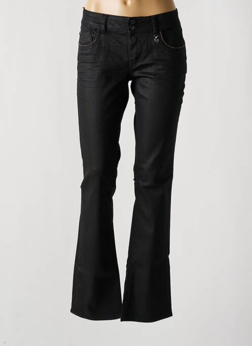 Pantalon evazat negru LE TEMPS DES CERISES femeie