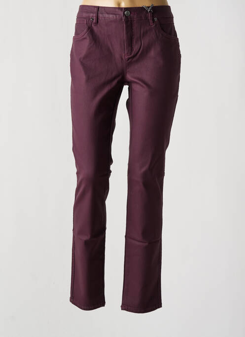 Pantalon slim violet STREET ONE femeie