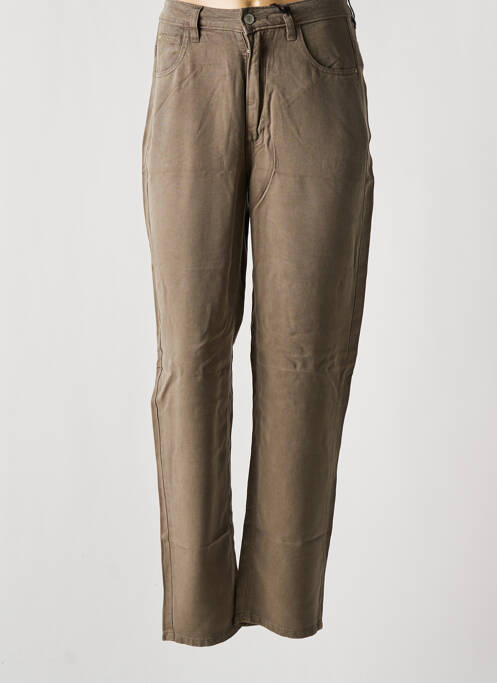 Blugi croială Mom maro GUESS femeie